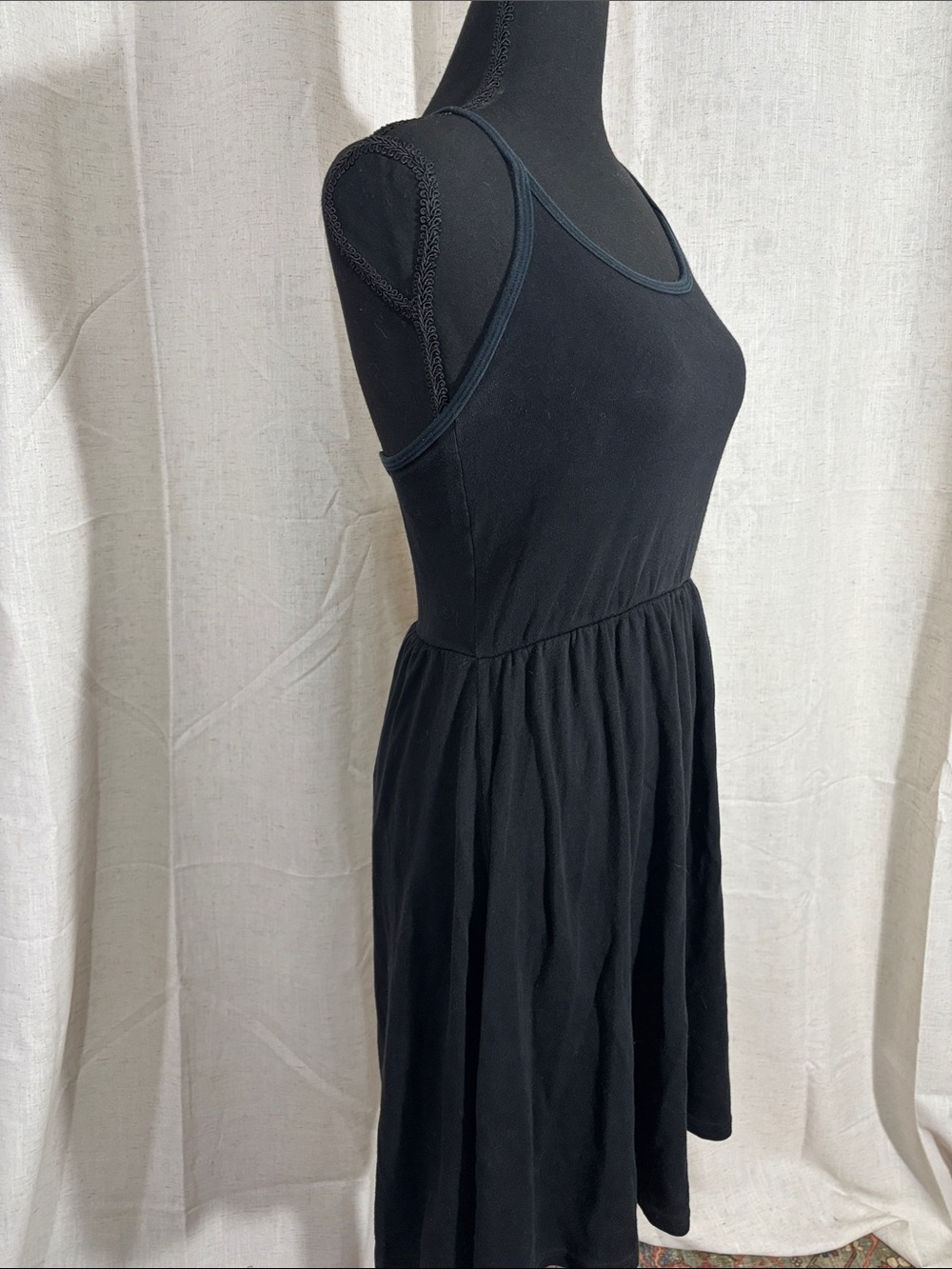 American Apparel Black Tank Mini Dress - Picture 4 of 6